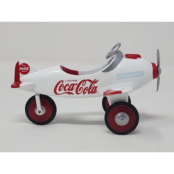 K-Line Coca Cola Brand Pedal Plane Train Accessory Bi Plane Coke Toy - Picture 4 of 13